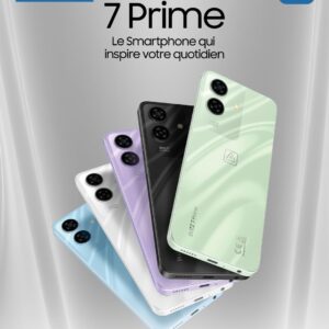 هاتف Ace Buzz 7 Prime – شاشة 6.6" HD+، معالج UNISOC SC9863A1، 3 جيجابايت رام، 64 جيجابايت تخزين، كاميرا 50 ميجابكسل، بطارية 5000 مللي أمبير، أندرويد 12
