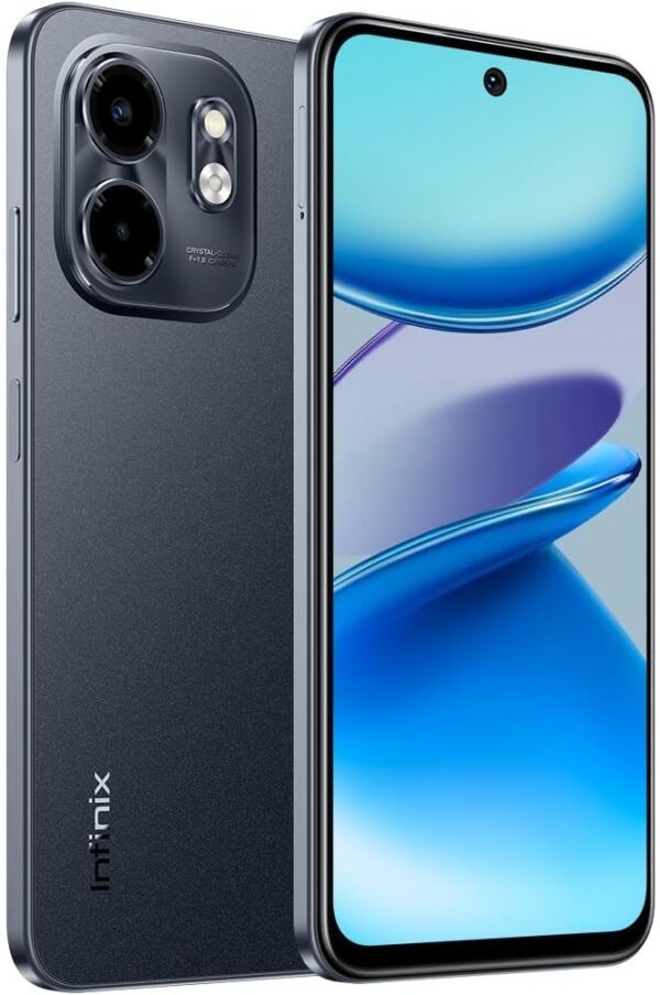 ⁦هاتف Infinix Smart 9 – شاشة 6.7" 120Hz، معالج Helio G81، 4GB RAM، 64GB تخزين، بطارية 5000mAh⁩ - الصورة ⁦2⁩