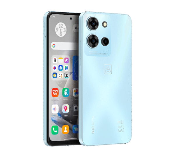 هاتف Buzz 6 Ultra – شاشة 6.7″ + كاميرا AI 50MP + بصمة إصبع + بطارية 5000mAh + شحن سريع 18W + معالج ثماني النواة